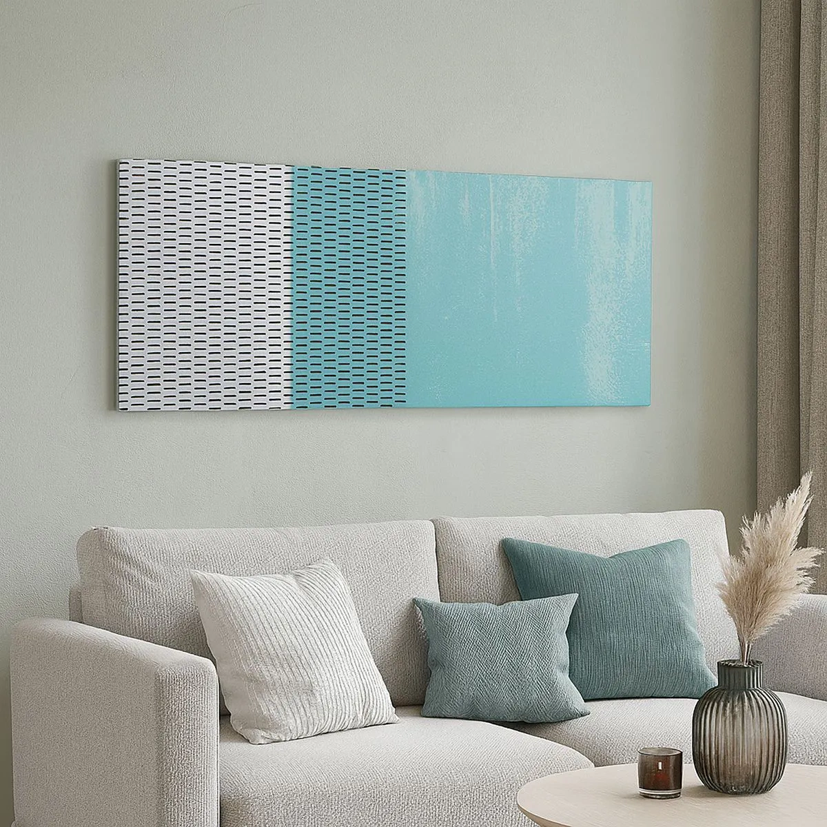 Canvastavla - Bild på duk - Balanserad komposition - 100x40 cm