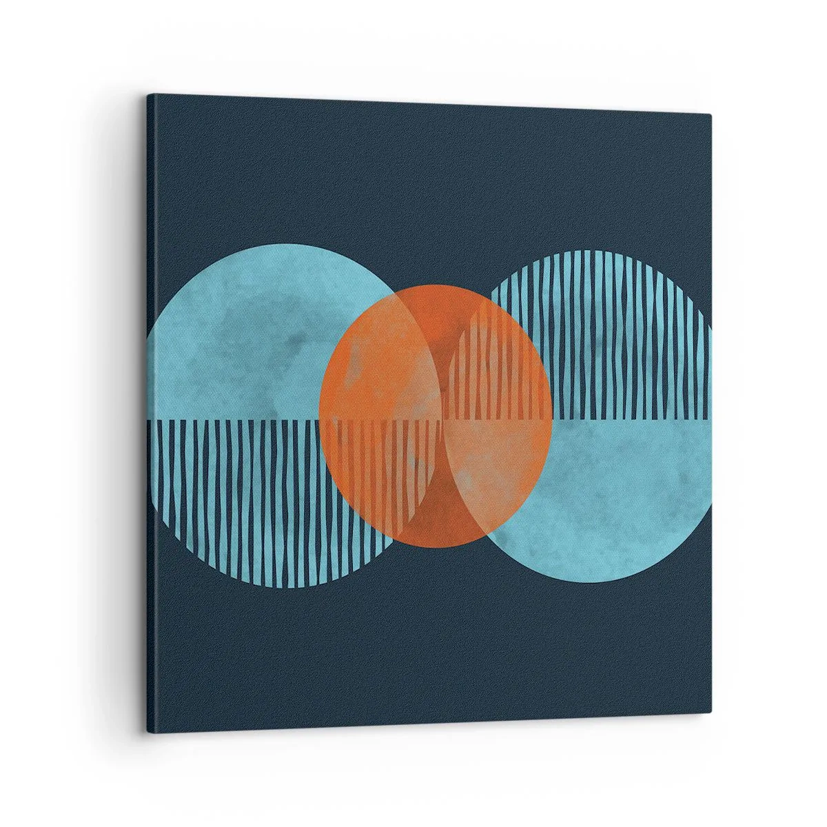 Canvastavla - Bild på duk - Symmetrisk komposition - 60x60 cm