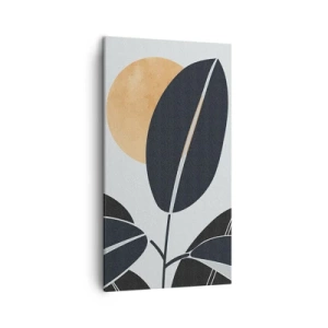 Canvastavla - Bild på duk - Het sommardag - 45x80 cm