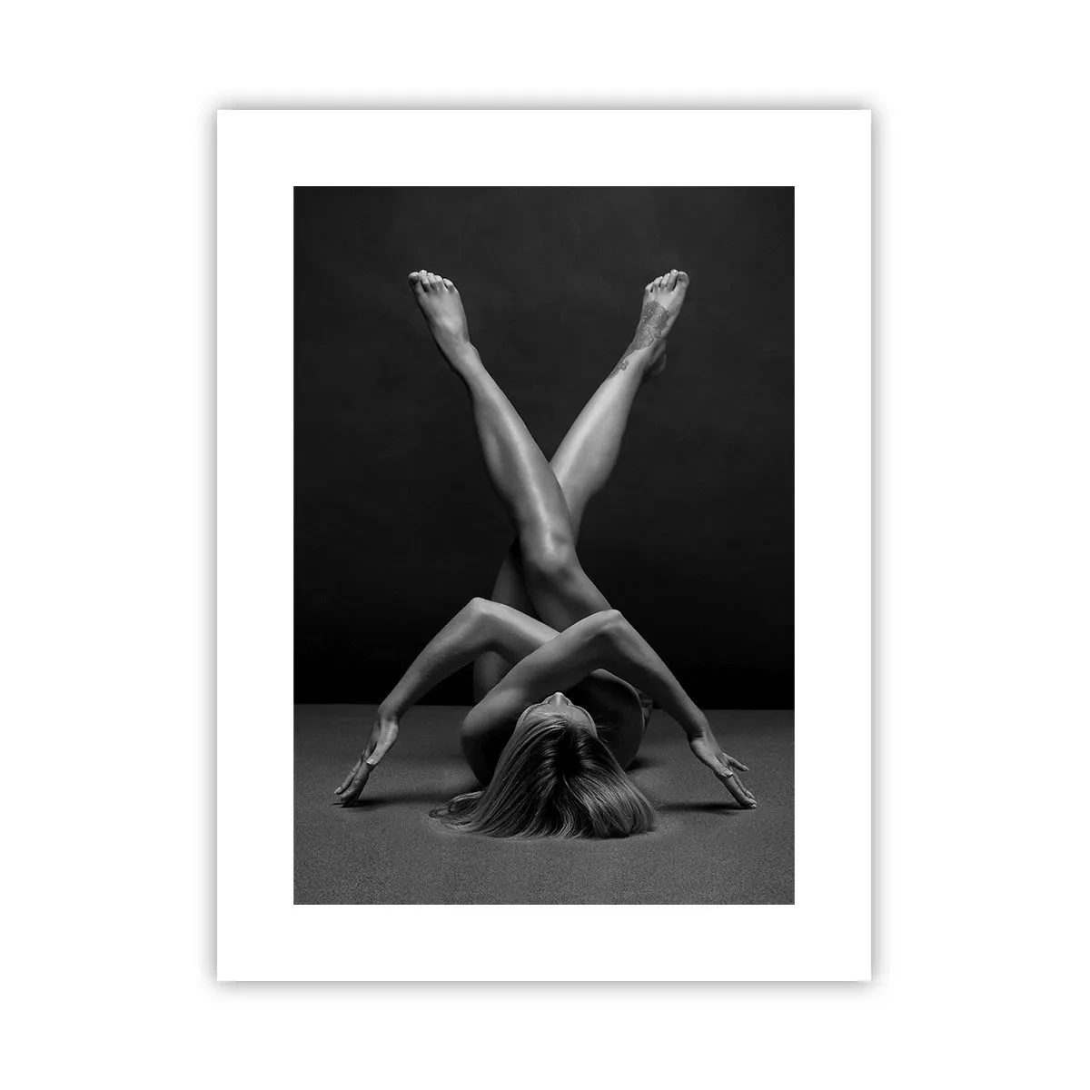 Affisch - Nakenhetens geometri - 30x40 cm