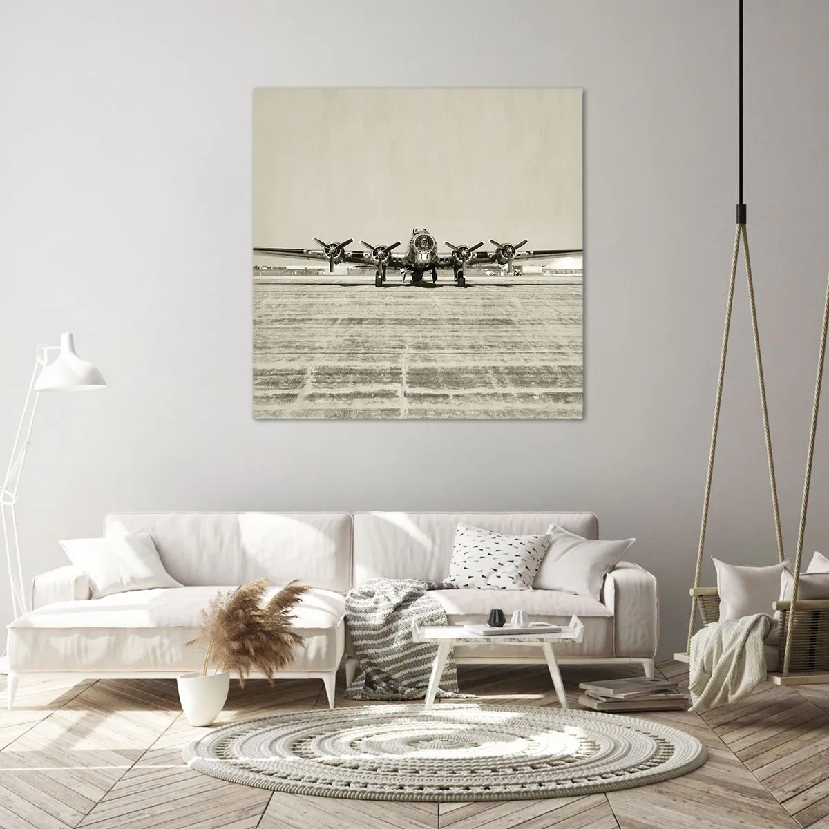 Canvastavla - Bild på duk - Redo som vanligt - 60x60 cm