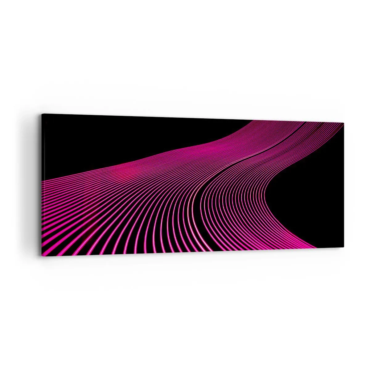 Canvastavla - Bild på duk - Ljusets allé - 120x50 cm