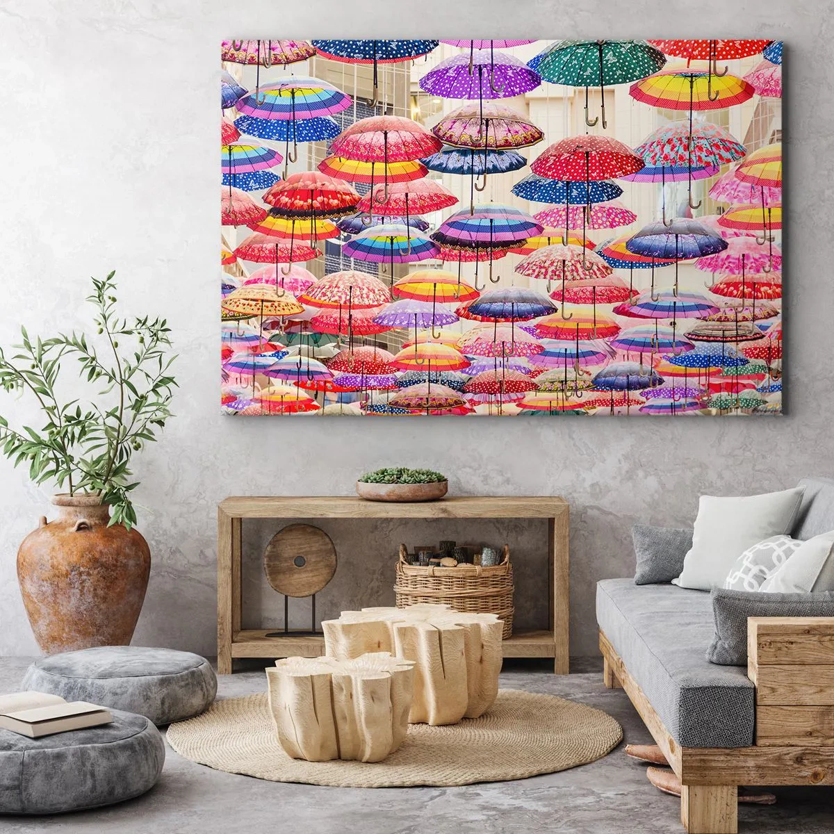 Canvastavla - Bild på duk - Stadsäng - 120x80 cm