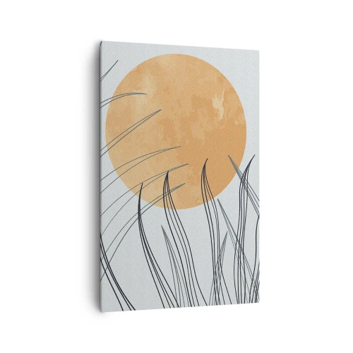 Canvastavla - Bild på duk - Alltid mot solen - 80x120 cm