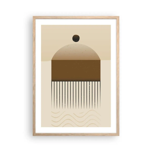 Affisch i ram av ljusek - Olika tillstånd - 50x70 cm