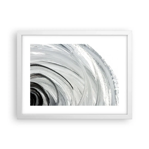 Affisch i vit ram - Orbital komposition - 40x30 cm