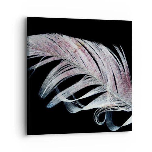 Canvastavla - Bild på duk - Tänk på smekning - 30x30 cm