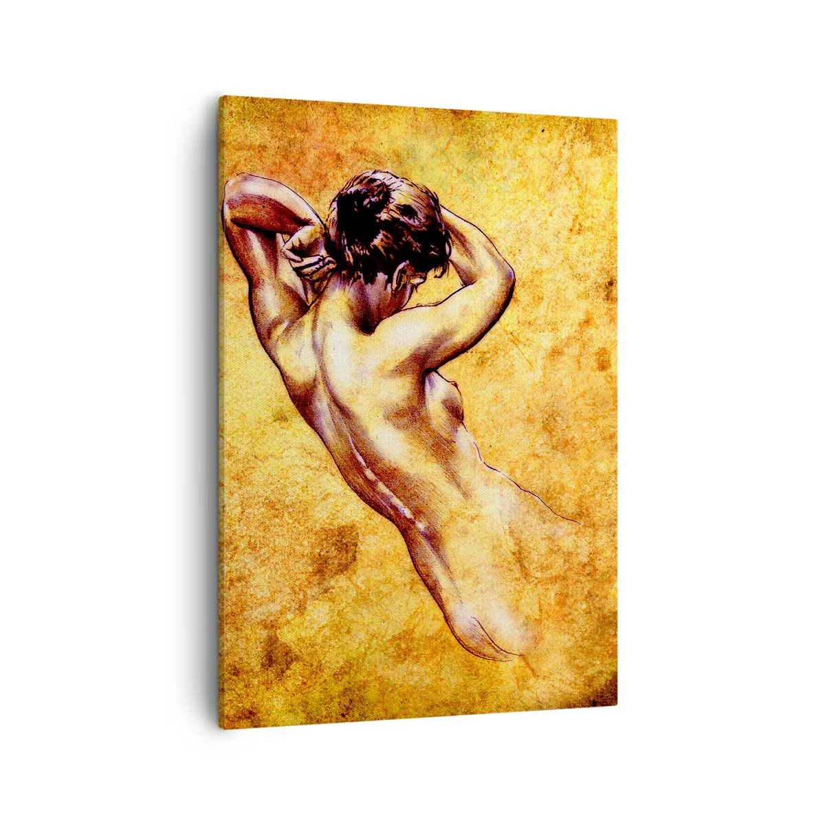 Canvastavla - Bild på duk - Upptäckt men fortfarande en hemlighet - 50x70 cm