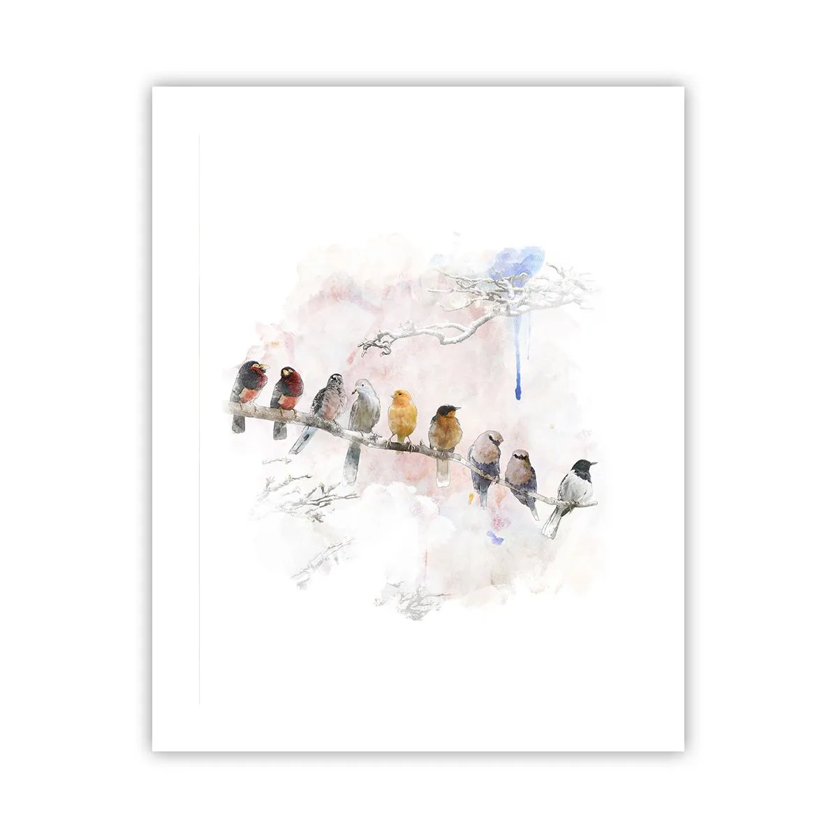 Affisch - Bevingat möte - 40x50 cm
