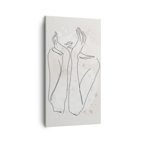 Canvastavla - Bild på duk - Drömstund - 45x80 cm