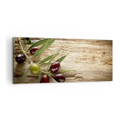 Canvastavla - Bild på duk - Direkt från naturen - 100x40 cm