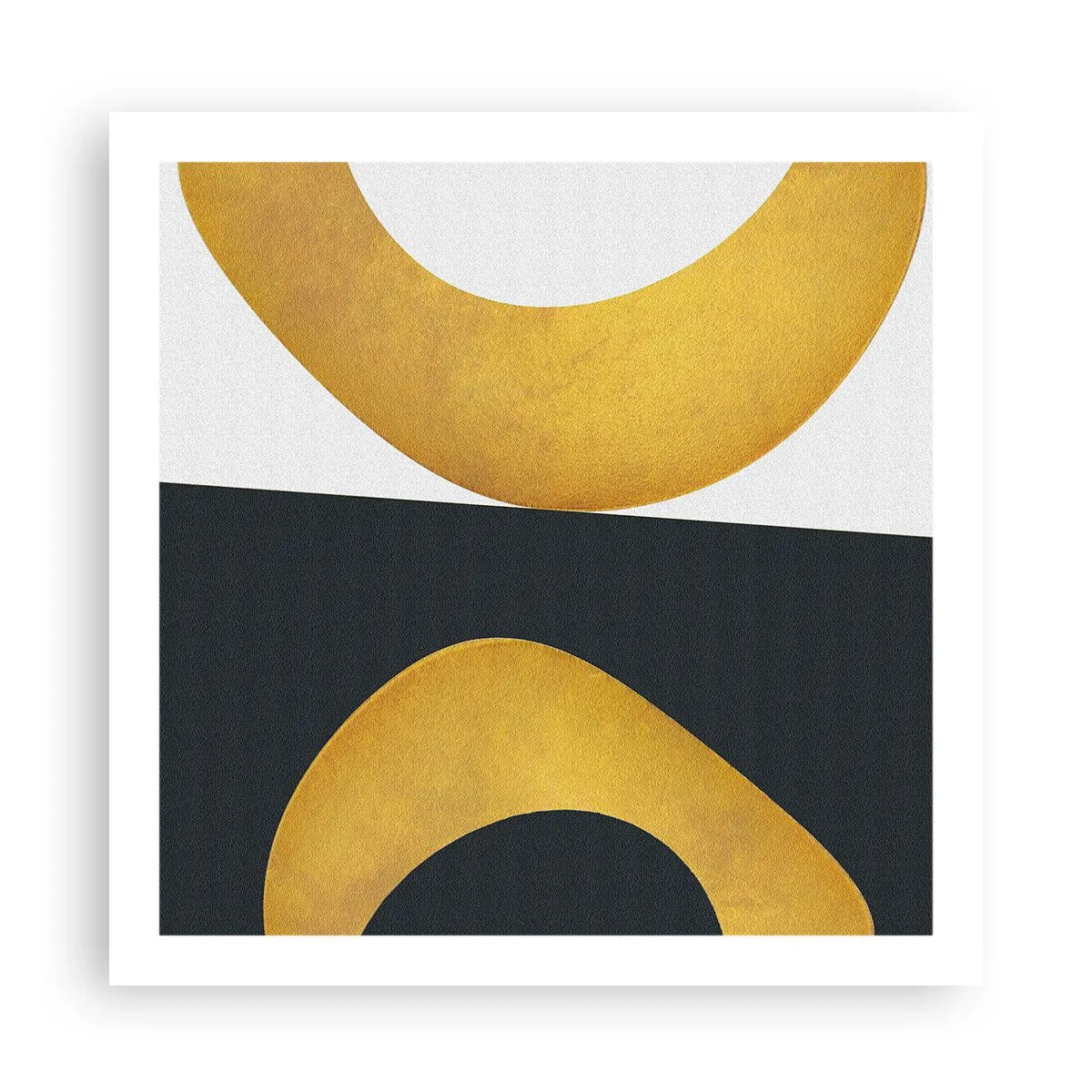 Affisch - Öfr det första: guld - 60x60 cm
