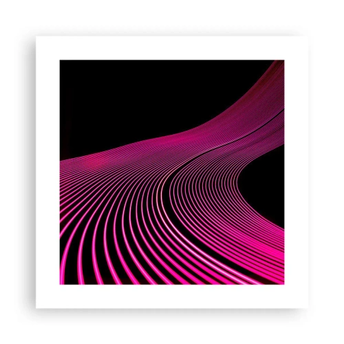 Affisch - Ljusets allé - 40x40 cm