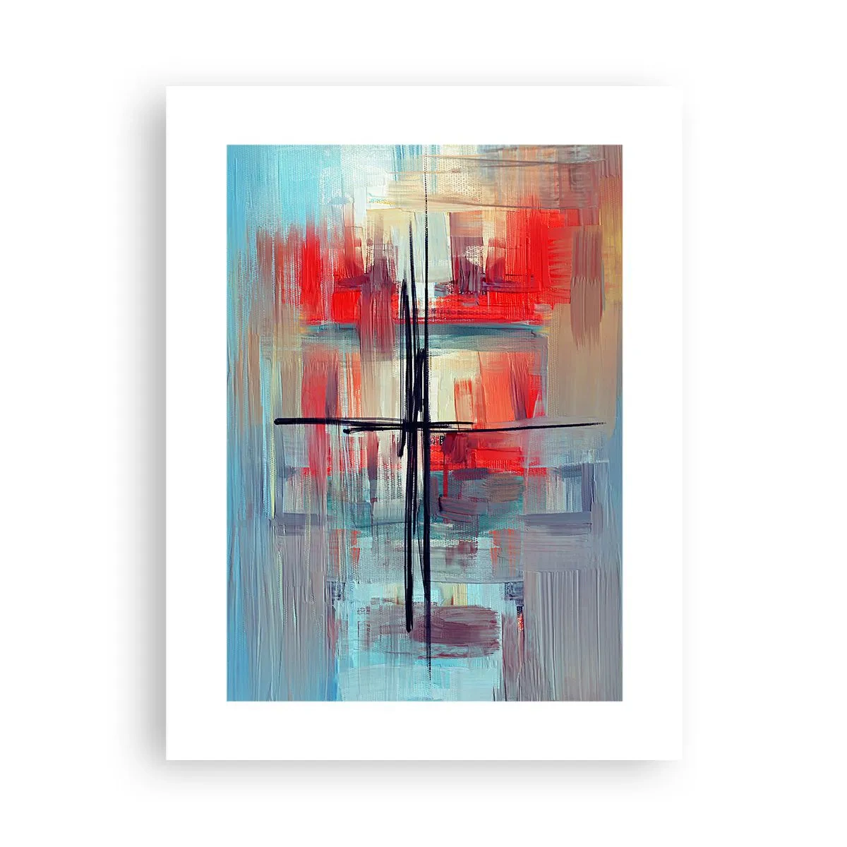 Affisch - Landskap i en okänd dimension - 30x40 cm