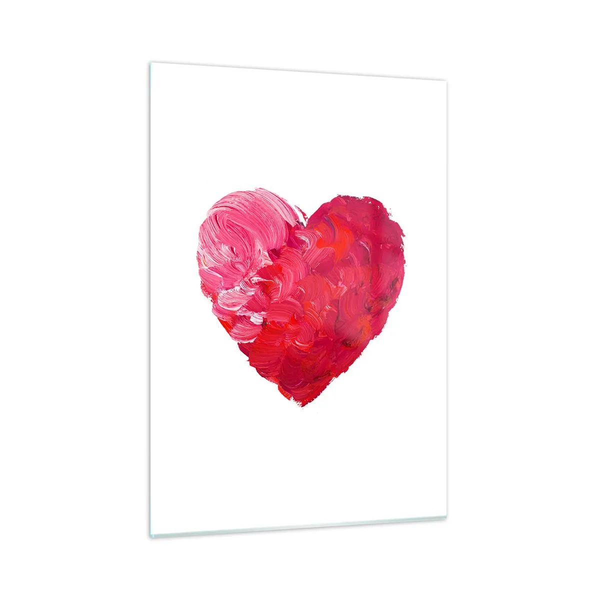 Glastavla - Bild på glas - All you need is love - 50x70 cm