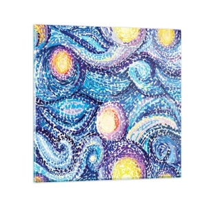 Glastavla - Bild på glas - Från van Goghs tavla - 70x70 cm