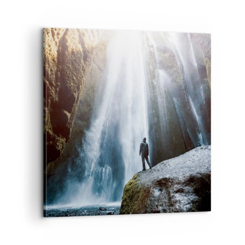 Canvastavla - Bild på duk - Proportioner återställs - 60x60 cm