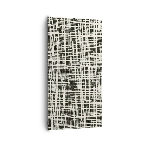 Canvastavla - Bild på duk - Vävd komposition - 65x120 cm