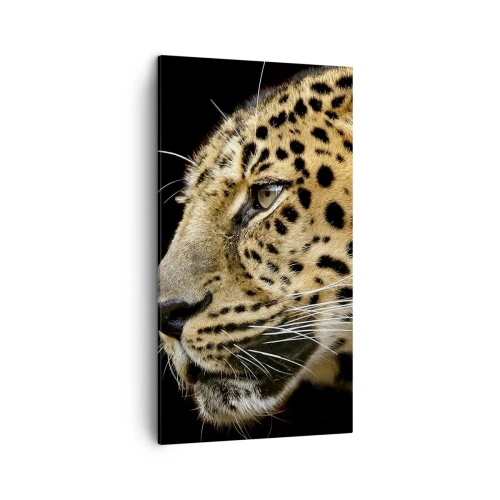 Canvastavla - Bild på duk - Lugn, fokuserad, redo - 45x80 cm