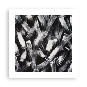 Affisch - Abstraktion i industriell anda - 40x40 cm