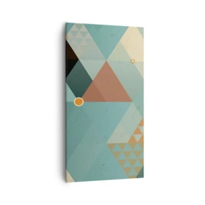 Canvastavla - Bild på duk - Mångfaldens enighet, enighetens mångfald - 55x100 cm