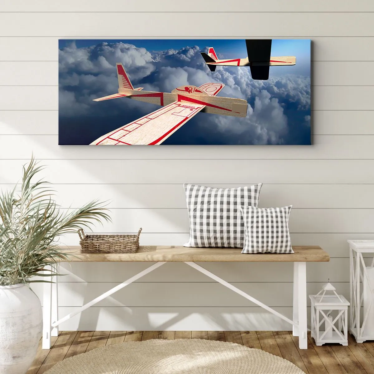 Canvastavla - Bild på duk - Ännu högre, ännu längre - 100x40 cm