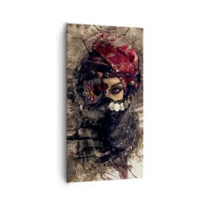 Canvastavla - Bild på duk - Minst intrigerande - 65x120 cm