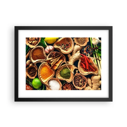 Affisch i svart ram - Ta vad du vill - 40x30 cm