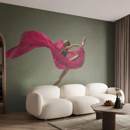 Fototapet på mått Premium Canvas - Dansande låga - Dansare, Ballerina, Balett