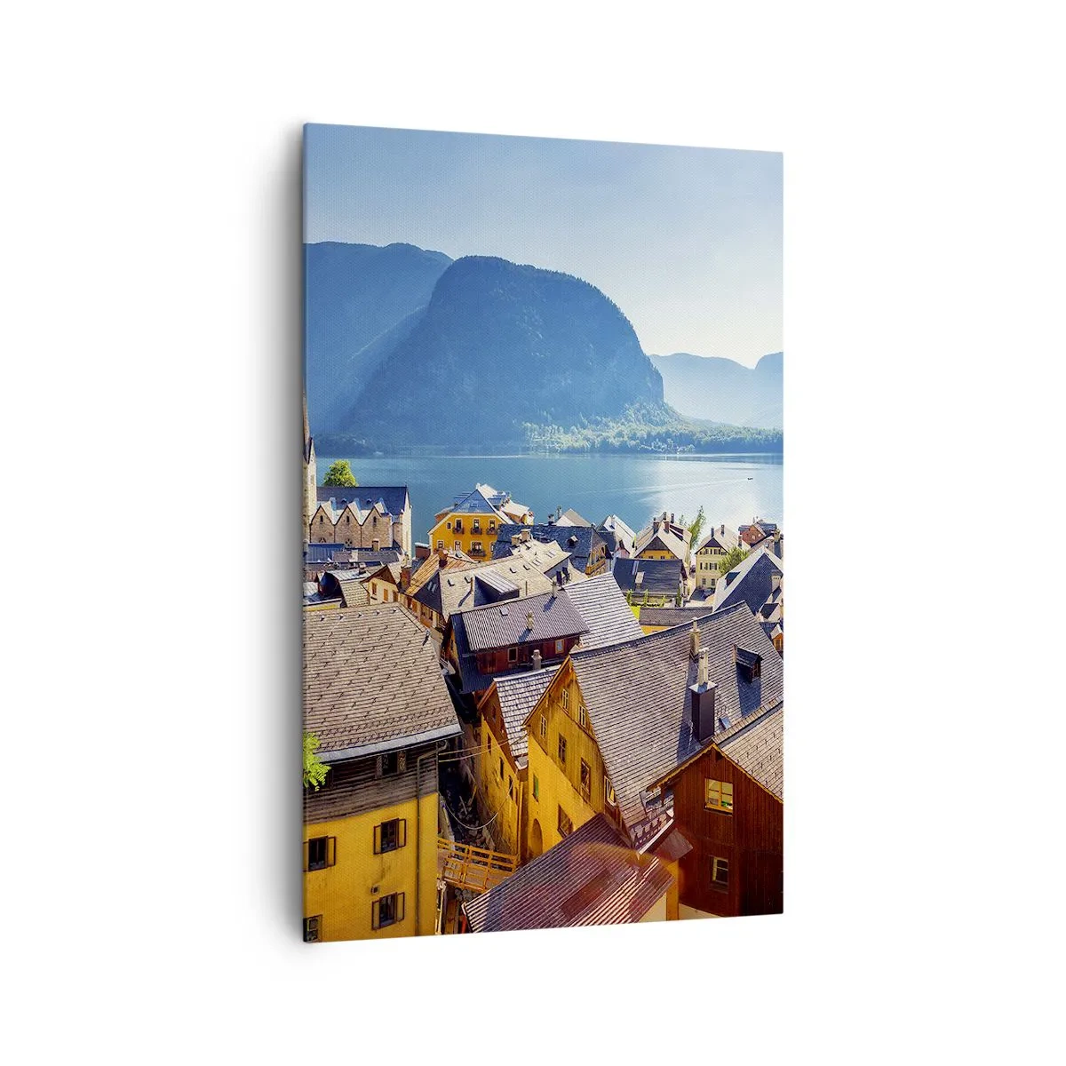 Canvastavla - Bild på duk - Mera pittoreskt blir det inte - 80x120 cm