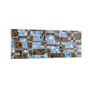 Glastavla - Bild på glas - Icke-folkligt urklipp - 140x50 cm