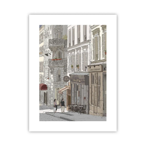 Affisch - Stadens nöjen - 30x40 cm