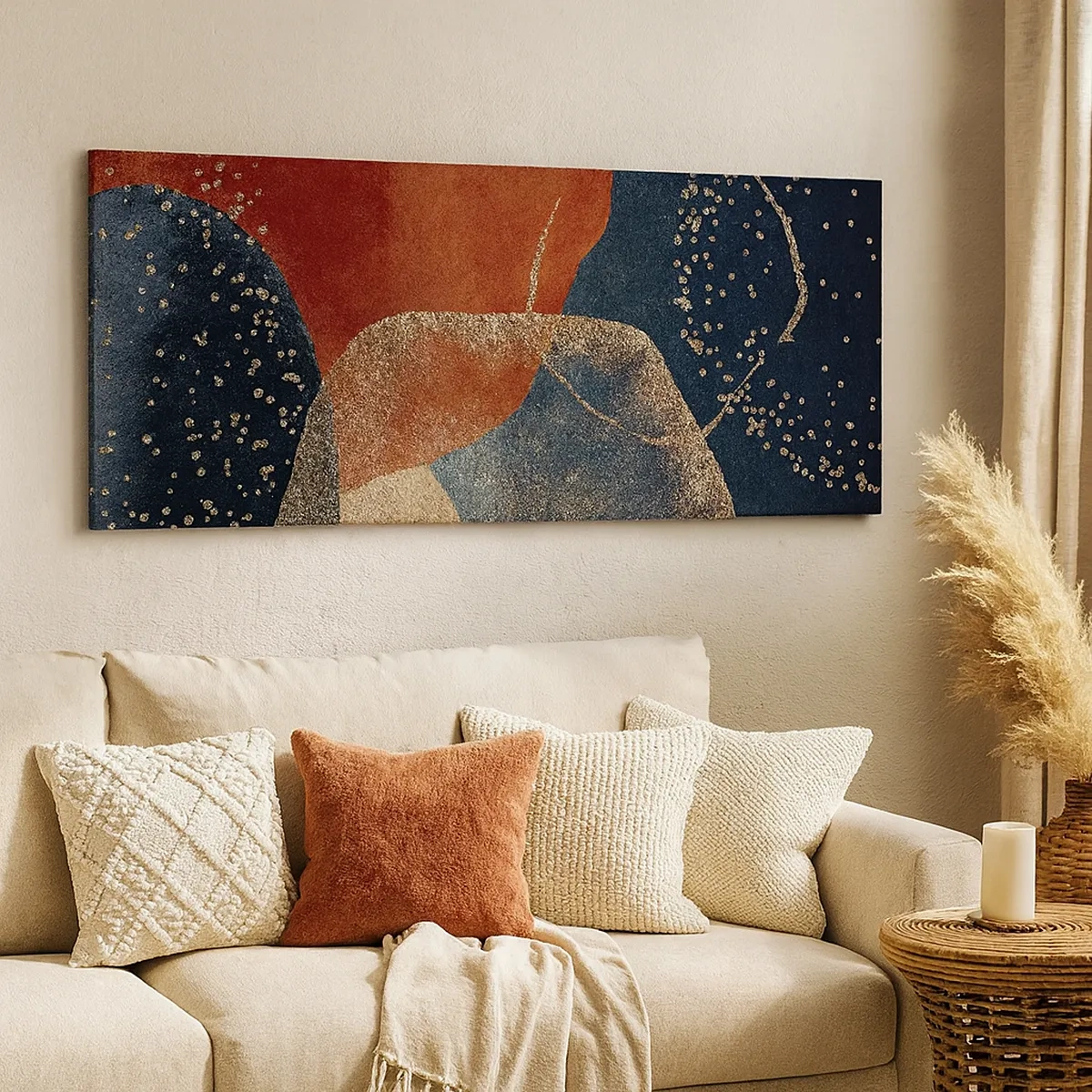 Canvastavla - Bild på duk - Existensens lätthet - 30x30 cm