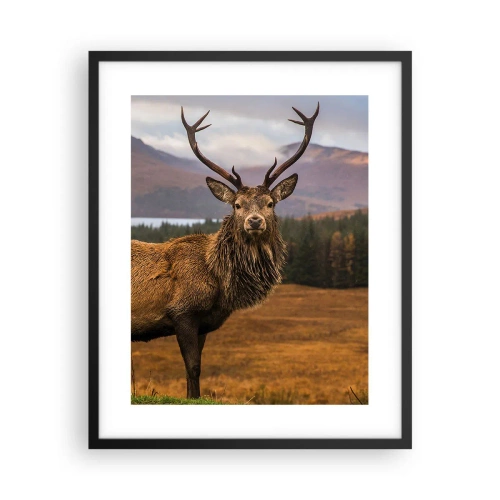 Affisch i svart ram - Naturens majestät - 40x50 cm