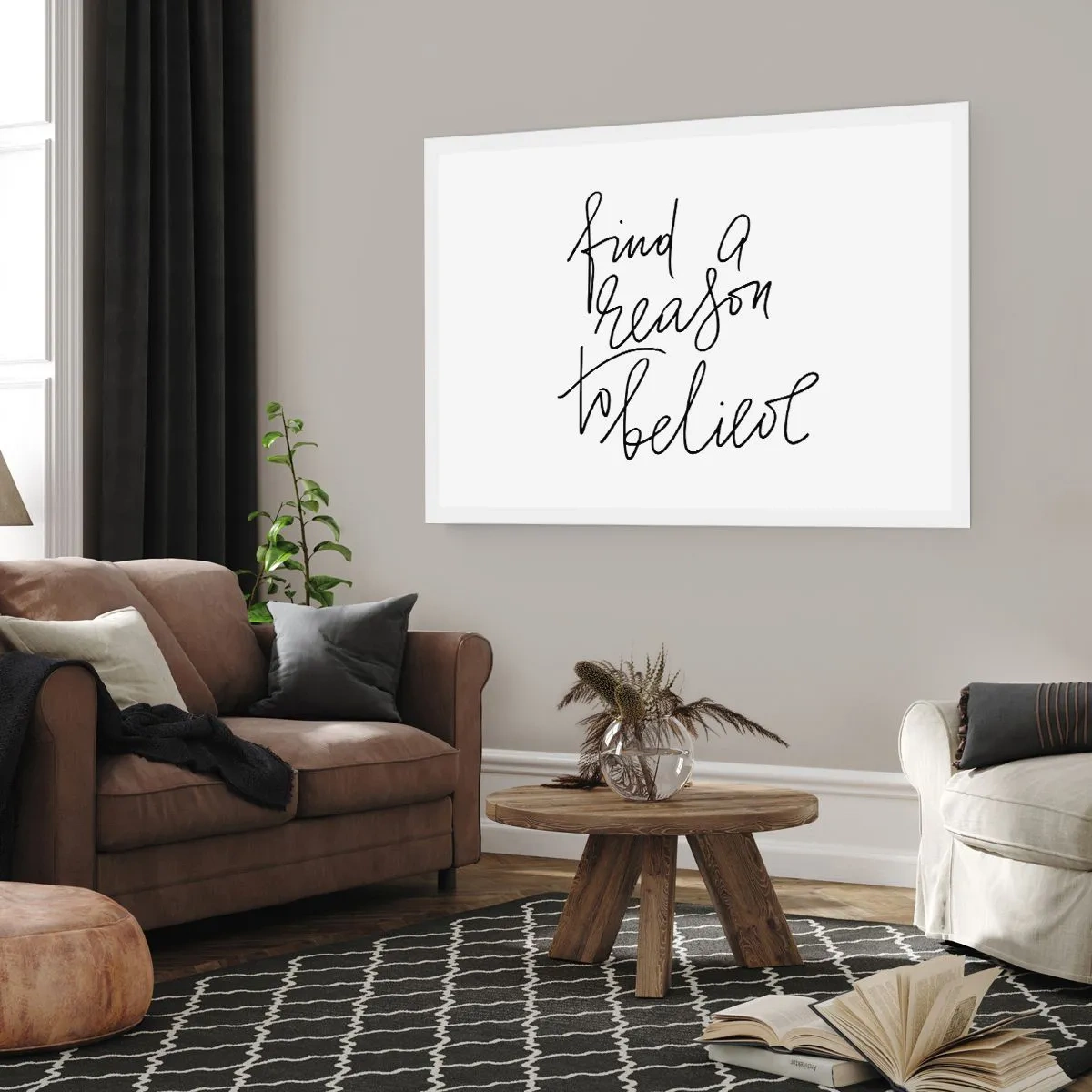 Affisch - Det är möjligt - 100x70 cm