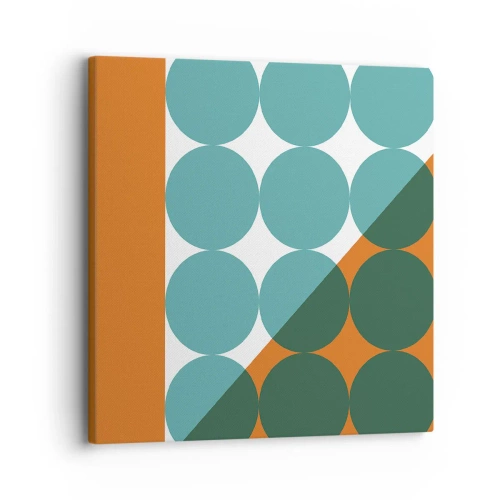 Canvastavla - Bild på duk - Uppåt och på diagonalen - 30x30 cm