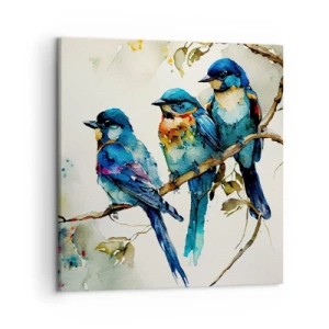 Canvastavla - Bild på duk - Sur? - 50x50 cm