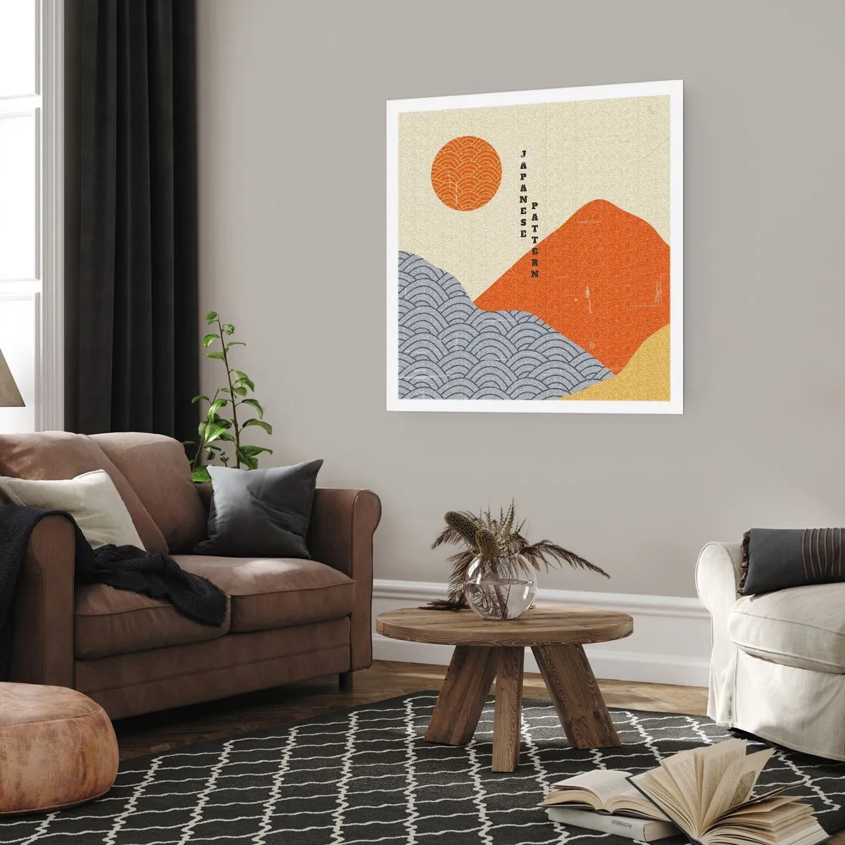 Affisch - I den japanska andan - 50x50 cm