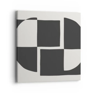 Canvastavla - Bild på duk - Antites – syntes - 40x40 cm