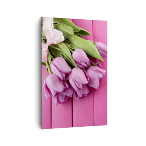 Canvastavla - Bild på duk - Just för dig - 80x120 cm