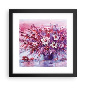 Affisch i svart ram - Oskuld och passion  - 30x30 cm