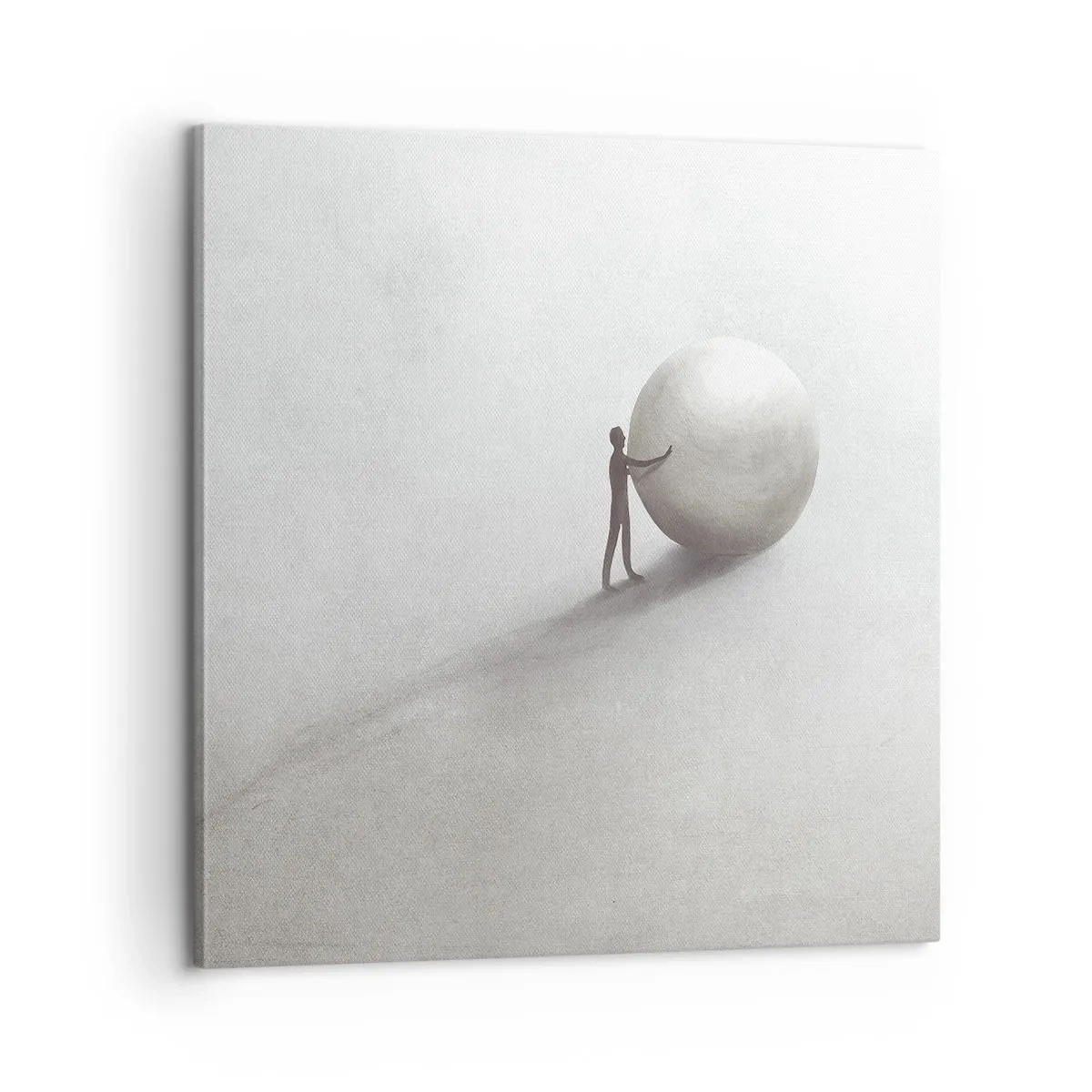 Canvastavla - Bild på duk - Livets spel - 60x60 cm