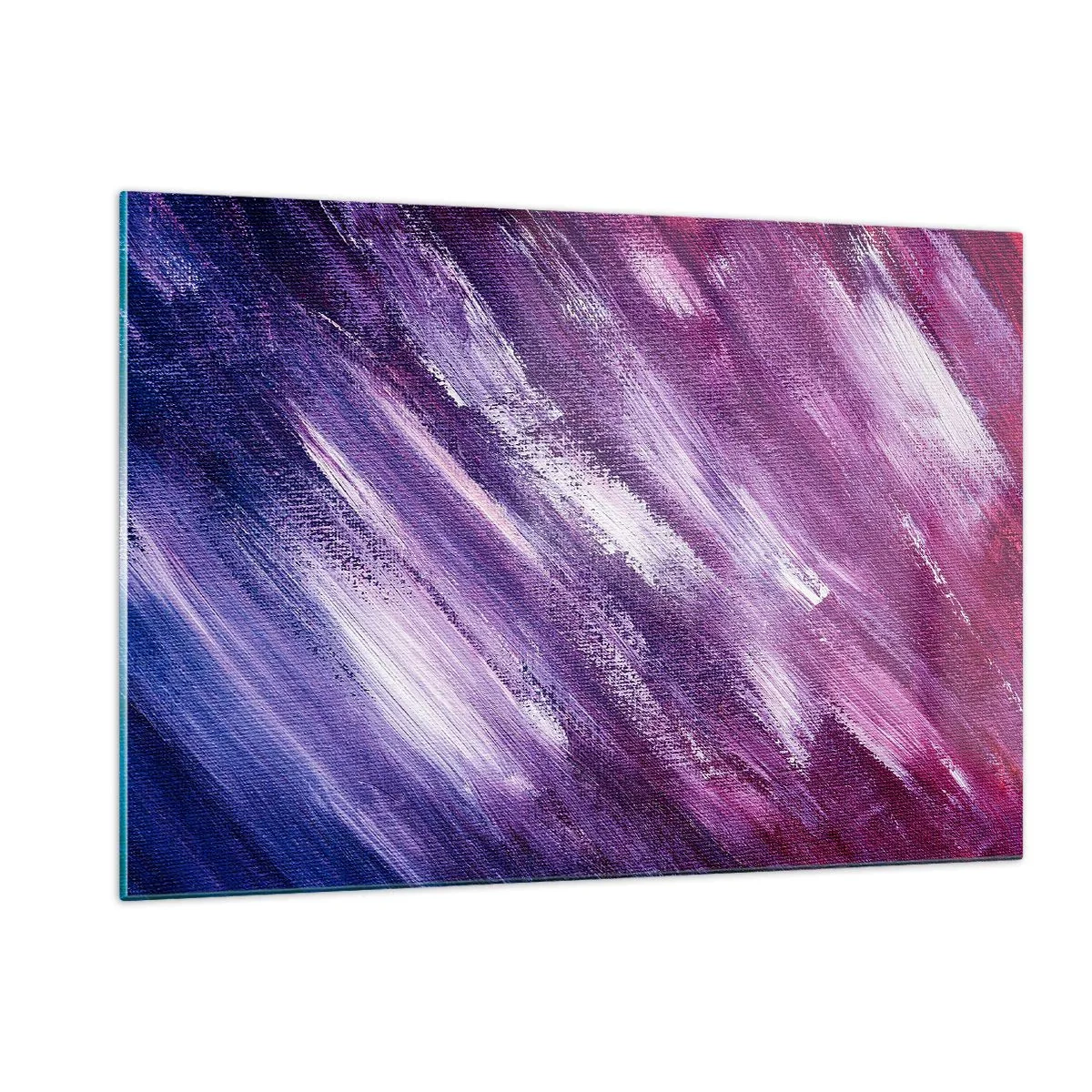 Glastavla - Bild på glas - När solig vind blåser - 120x80 cm