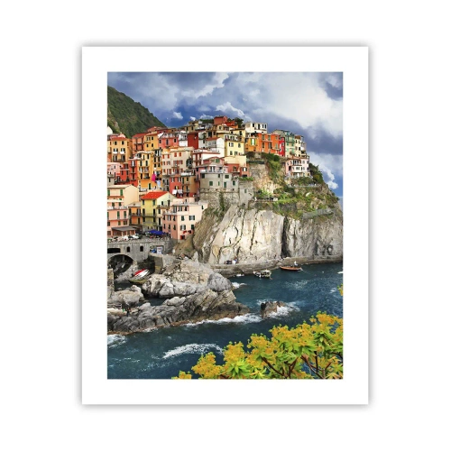 Affisch - I bergets famn - 40x50 cm