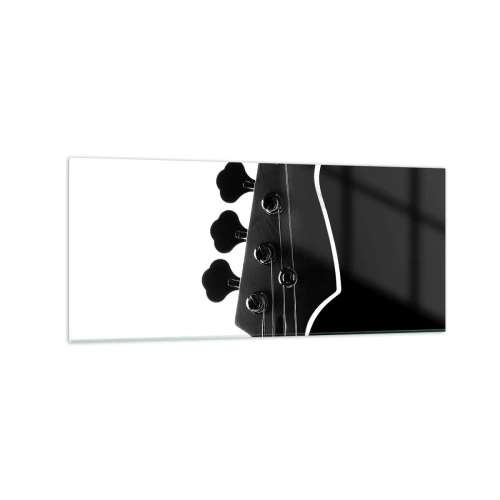 Glastavla - Bild på glas - Rocktystnad - 120x50 cm
