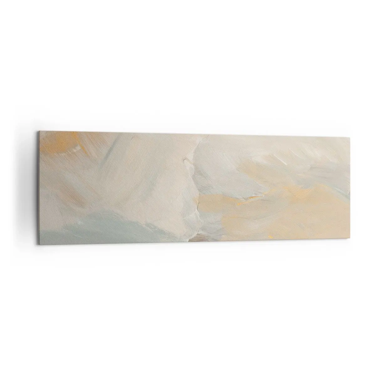 Canvastavla - Bild på duk - Abstraktion - ett land av mildhet - 160x50 cm