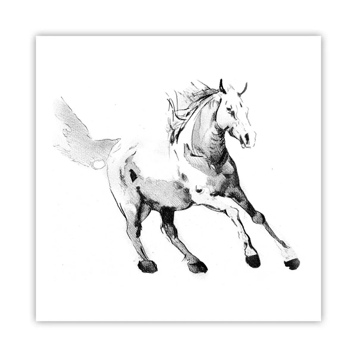 Affisch - Obändig själ - 60x60 cm