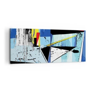 Canvastavla - Bild på duk - Se värden ur en vinkel... - 120x50 cm
