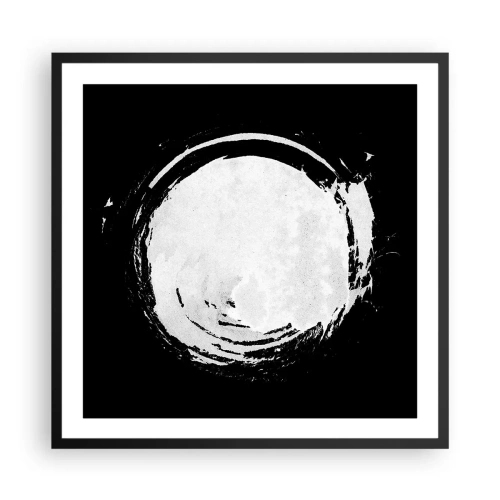 Affisch i svart ram - Den goda vägen ut - 60x60 cm