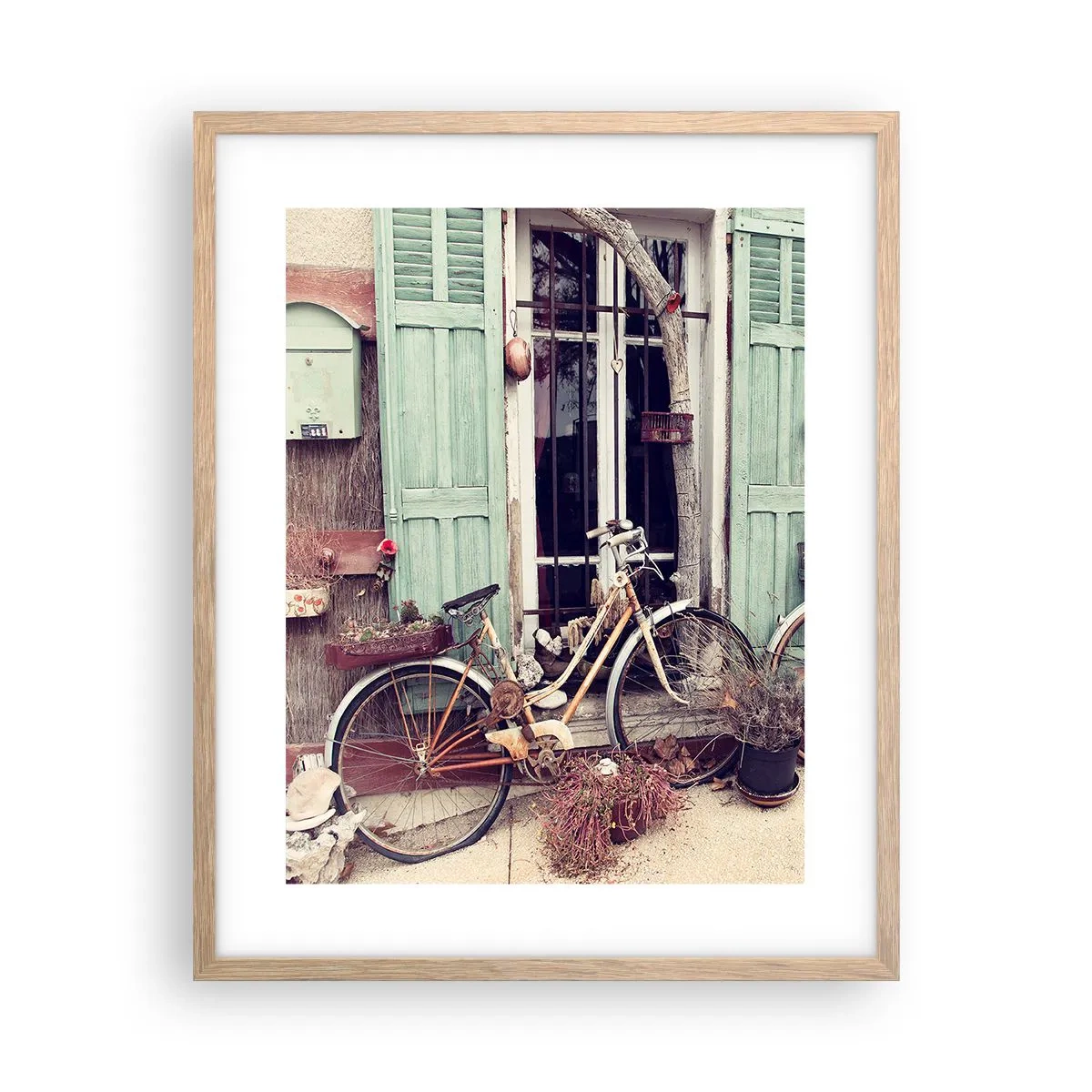 Affisch i ram av ljusek - Länge leve provinsen - 40x50 cm